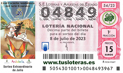 decimo sorteo extraordinario 8 julio 2023